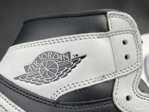 Chep Onekick Black Smoke 1 Air Jordan White Light High 555088-035 Grey Retro 0516
